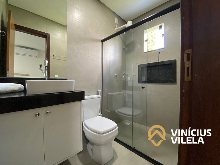 Casa 3 suítes, proximo a praia de Taperapuã.