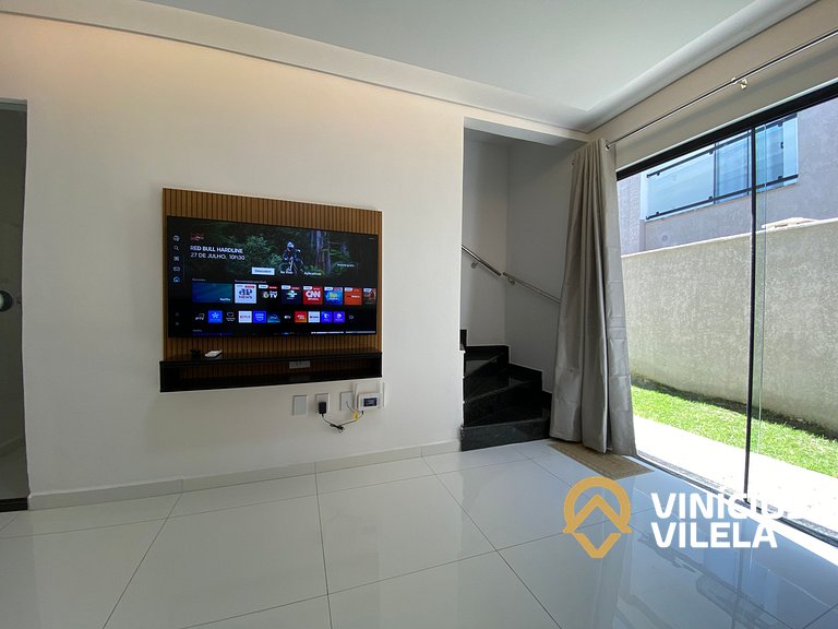 Casa 3 suítes, proximo a praia de Taperapuã.