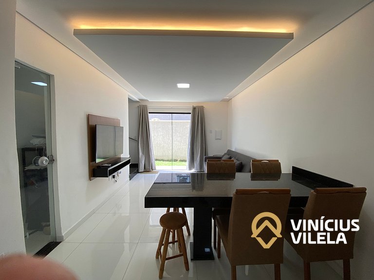 Casa 3 suítes, proximo a praia de Taperapuã.