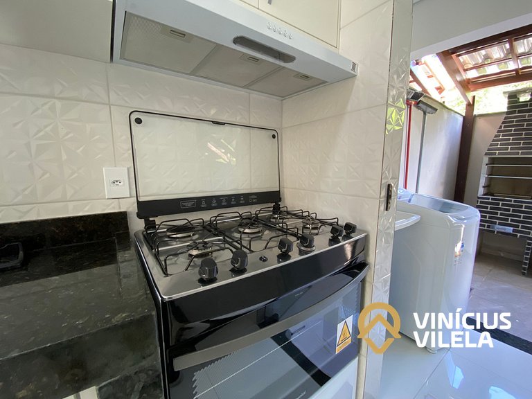 Casa 3 suítes, proximo a praia de Taperapuã.