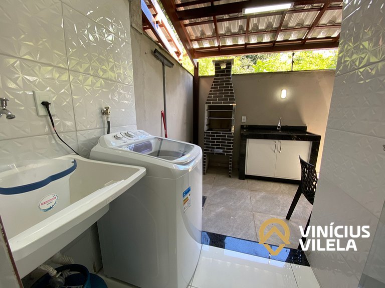 Casa 3 suítes, proximo a praia de Taperapuã.