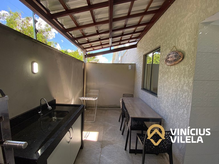 Casa 3 suítes, proximo a praia de Taperapuã.