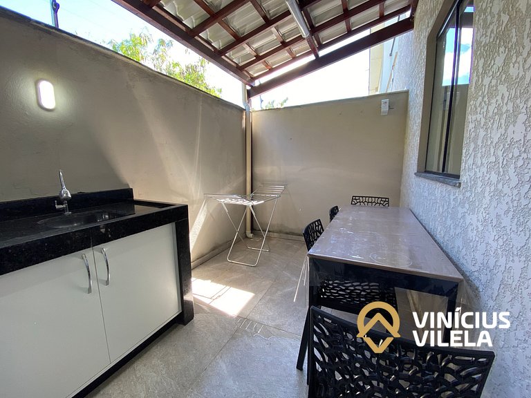 Casa 3 suítes, proximo a praia de Taperapuã.
