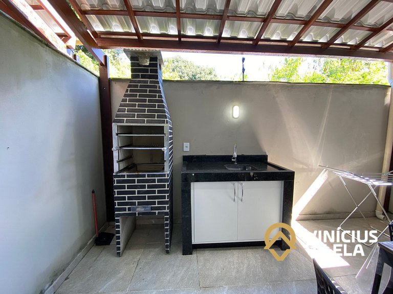 Casa 3 suítes, proximo a praia de Taperapuã.