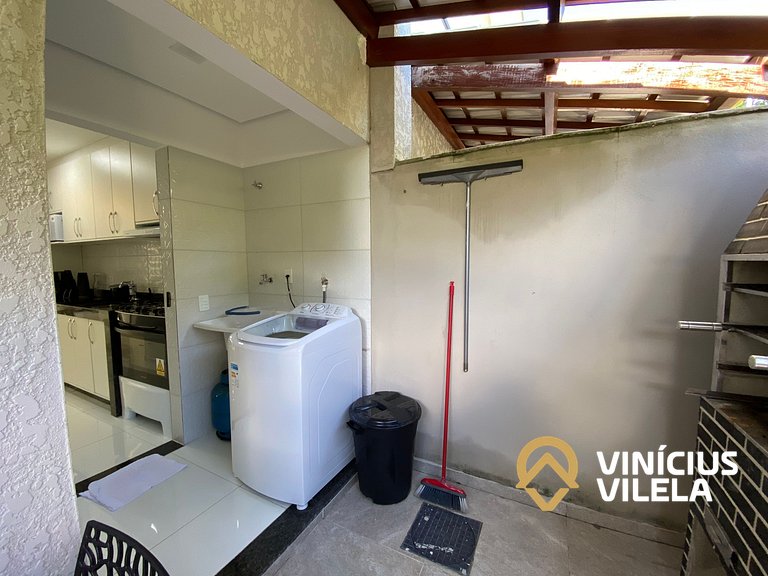 Casa 3 suítes, proximo a praia de Taperapuã.