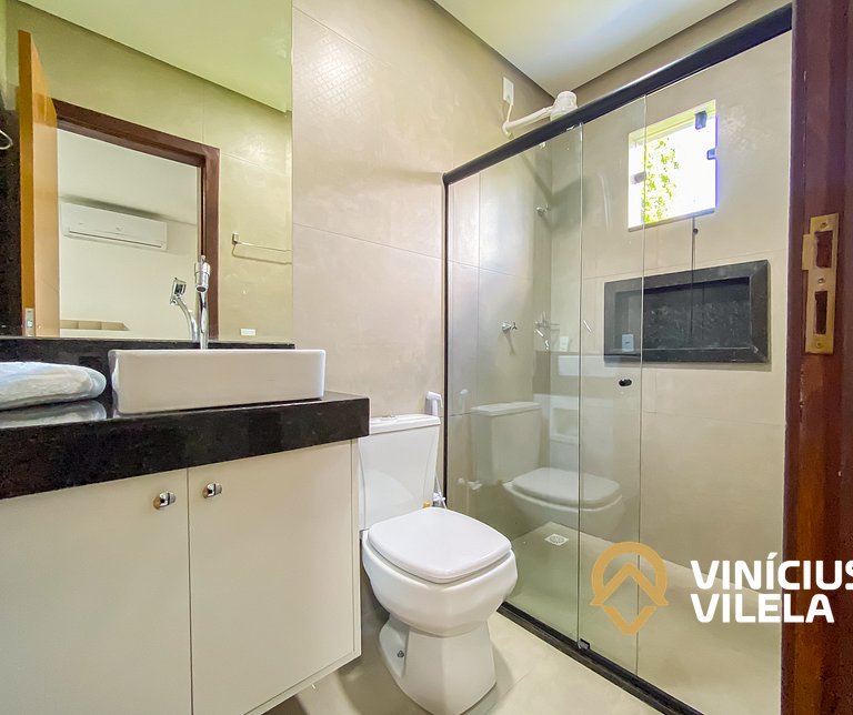 Casa 3 suítes, proximo a praia de Taperapuã.