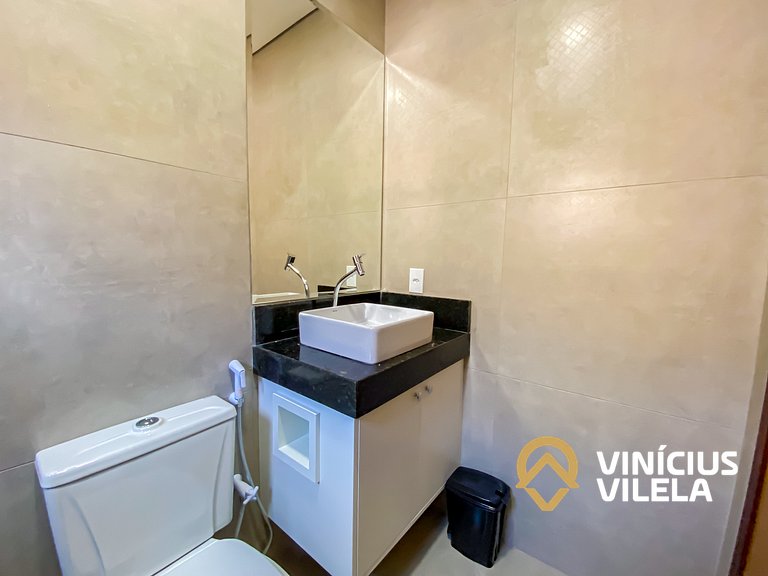 Casa 3 suítes, proximo a praia de Taperapuã.