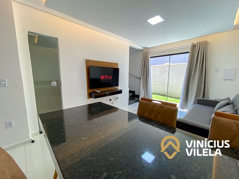 Casa 3 suítes, proximo a praia de Taperapuã.