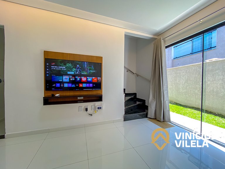 Casa 3 Suítes | Perto da Praia de Taperapuã