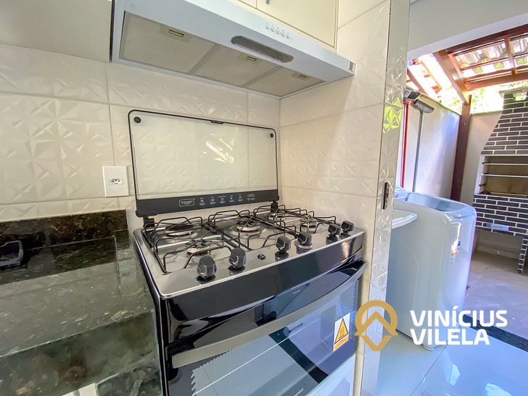 Casa 3 suítes, proximo a praia de Taperapuã.