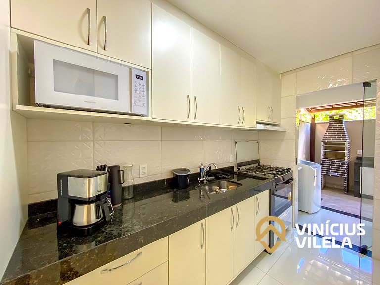 Casa 3 Suítes | Perto da Praia de Taperapuã