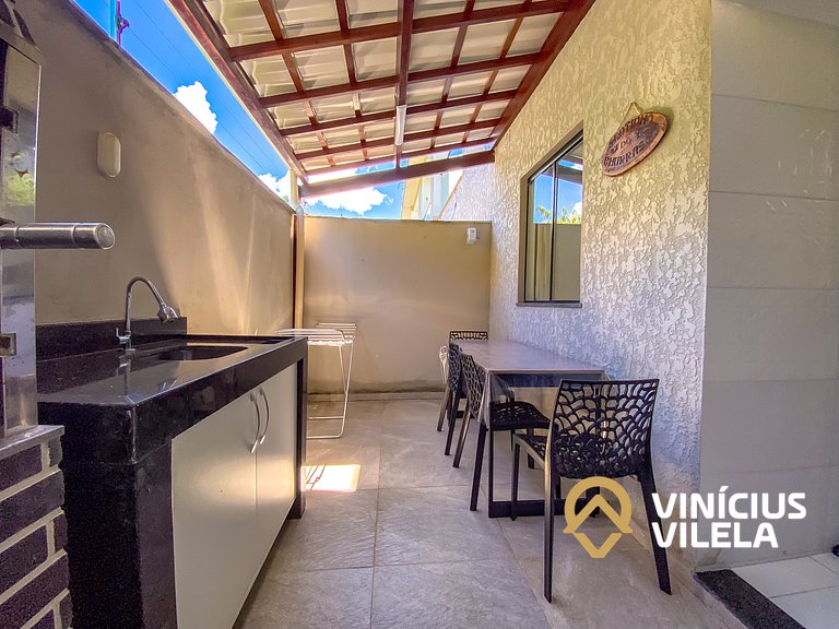Casa 3 suítes, proximo a praia de Taperapuã.
