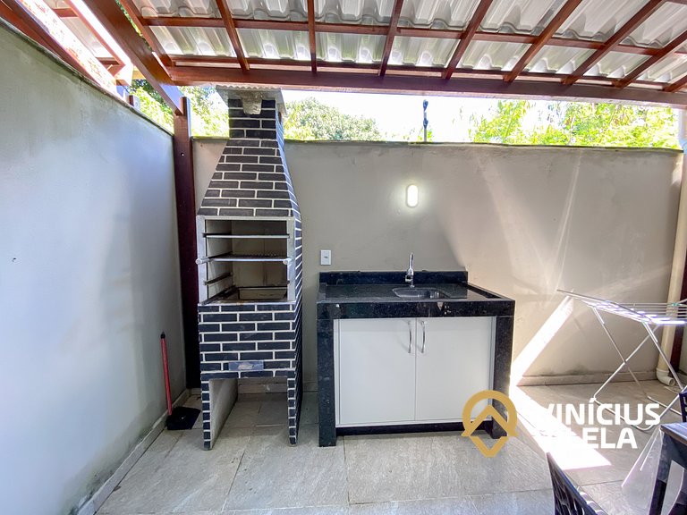 Casa 3 suítes, proximo a praia de Taperapuã.