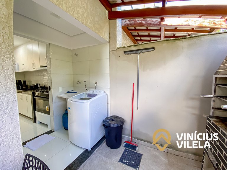 Casa 3 suítes, proximo a praia de Taperapuã.