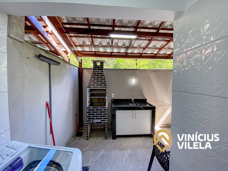 Casa 3 suítes, proximo a praia de Taperapuã.