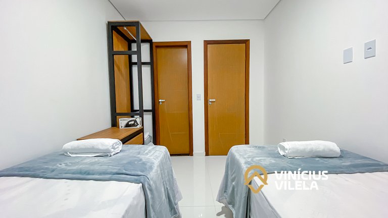 Condomínio com 3 Suítes em Taperapuã