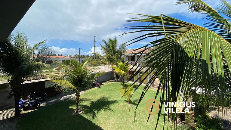 Apê com churrasqueira privativa, Praia de Taperpuã