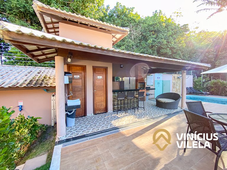 Apê Térreo com 3 quartos com ar condicionado, sala, cozinha