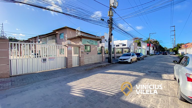 Apê Térreo com 3 quartos com ar condicionado, sala, cozinha
