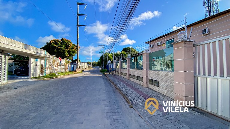 Apê Térreo com 3 quartos com ar condicionado, sala, cozinha