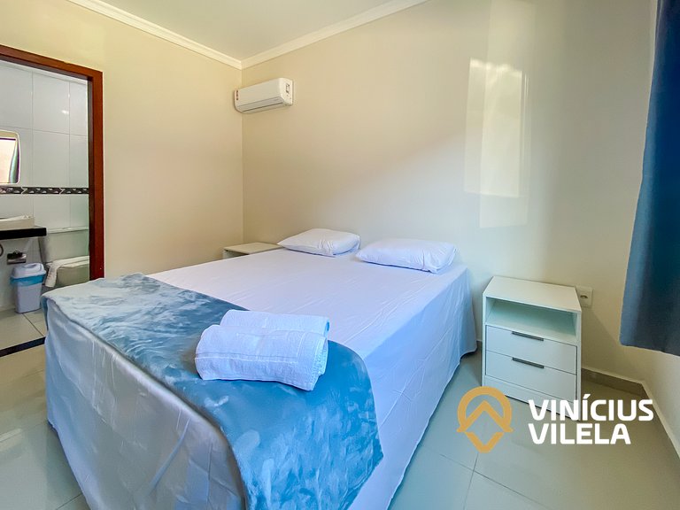 Apê Térreo 3/4 prox. a praia de Taperapuã