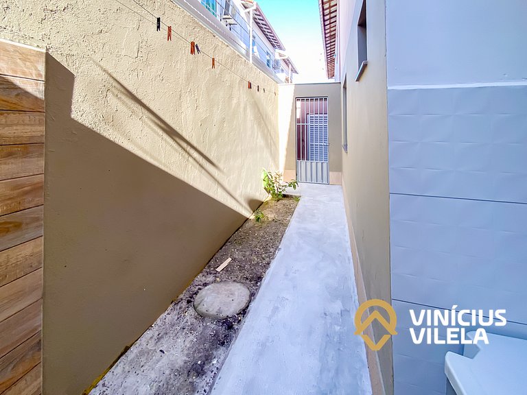 Apê Térreo 3/4 prox. a praia de Taperapuã