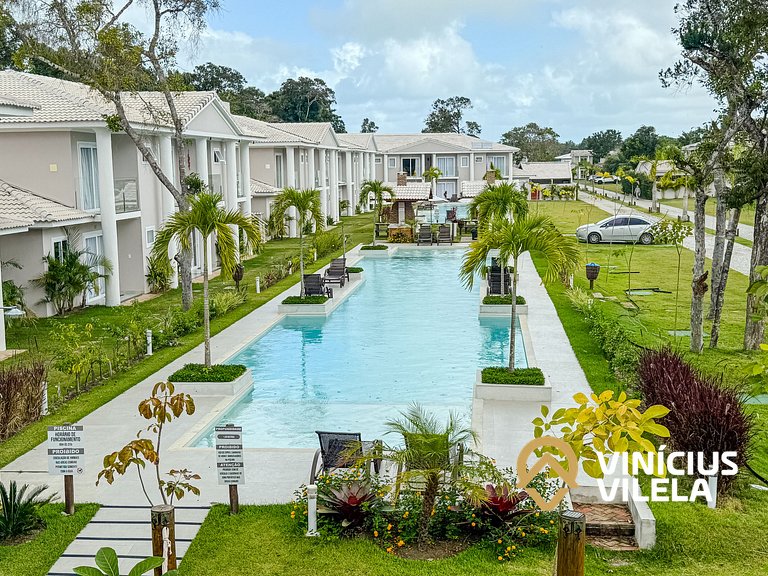 Casa com 3 suítes, sala climatizada, área gourmet privativa,