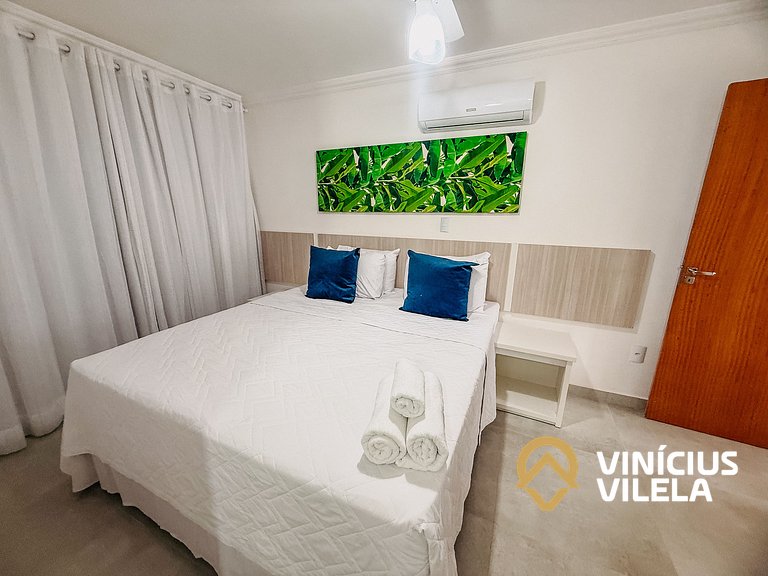 Casa com 3 suítes, sala climatizada, área gourmet privativa,
