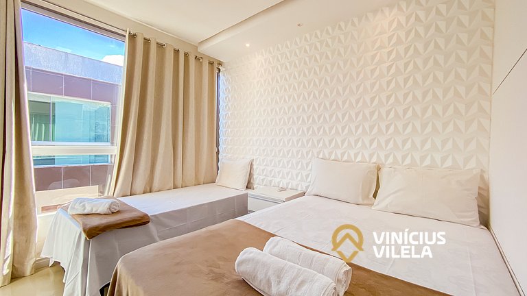 Casa 2 quartos a 80m da Praia de Taperapuã