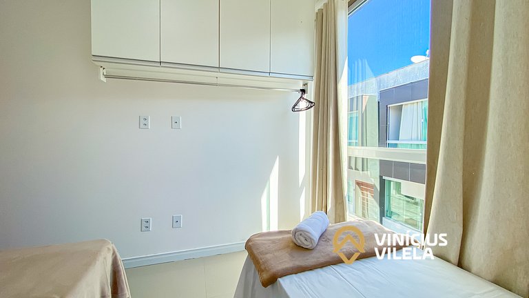 Casa 2 quartos a 80m da Praia de Taperapuã