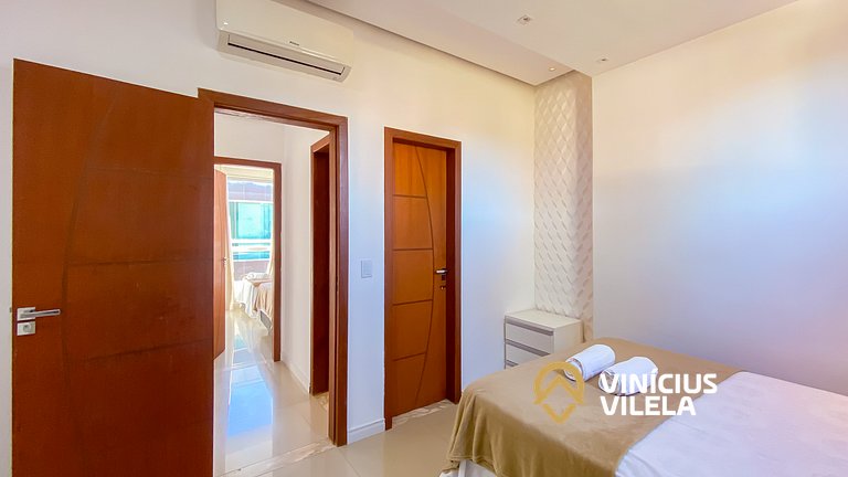 Casa 2 quartos a 80m da Praia de Taperapuã