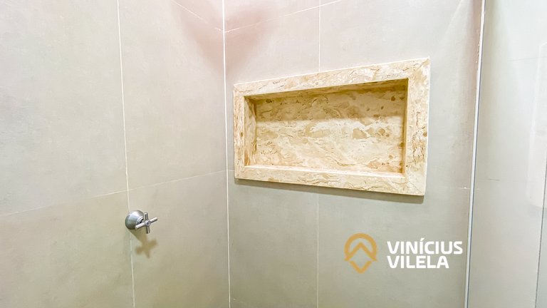 Casa 2 quartos a 80m da Praia de Taperapuã