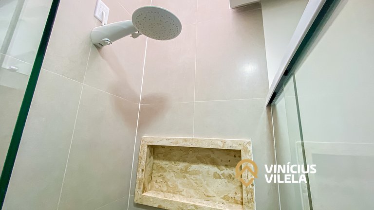 Casa 2 quartos a 80m da Praia de Taperapuã