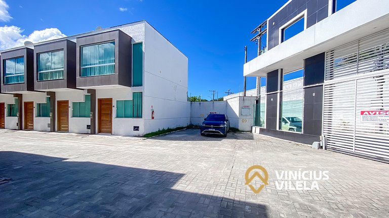 Duplex a 80m da Praia de Taperapuã