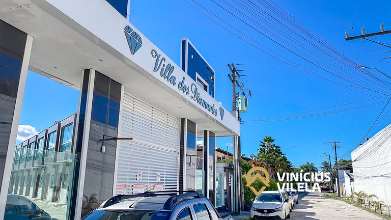 Duplex a 80m da Praia de Taperapuã