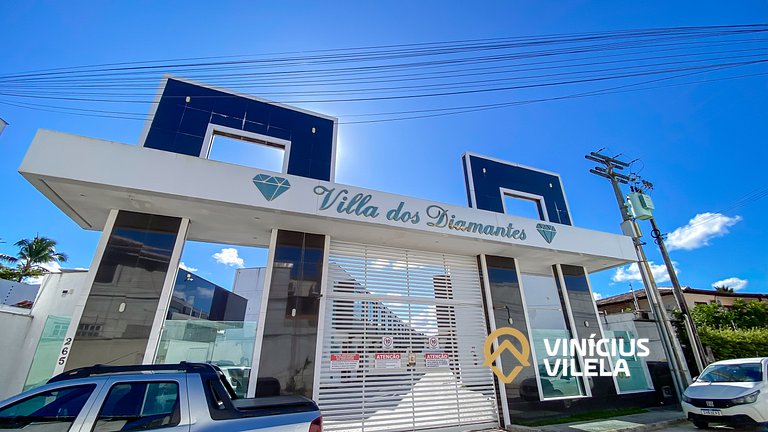 Duplex a 80m da Praia de Taperapuã - Piscina- WIFI