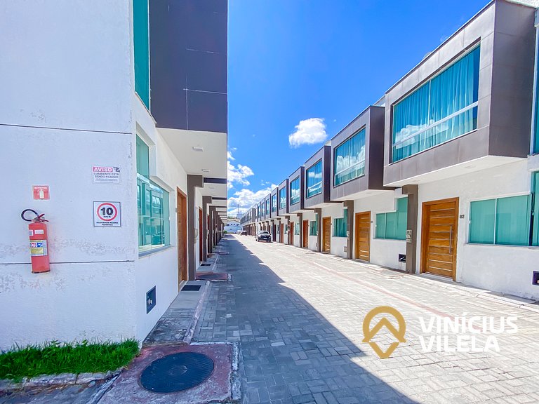 Casa 2 quartos a 80m da Praia de Taperapuã