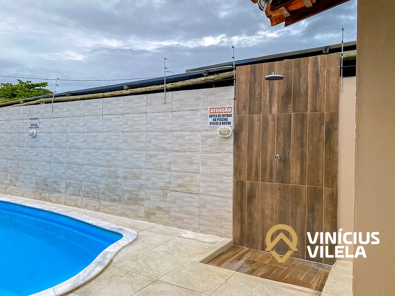 Apto Térreo 2 quartos sendo 1 suite (ambos com ar), no Resid