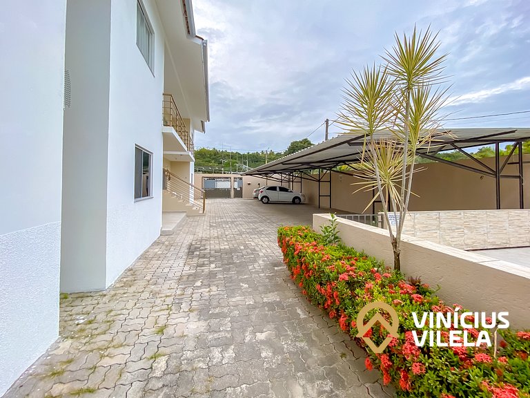 Apto Térreo 2 quartos sendo 1 suite (ambos com ar), no Resid