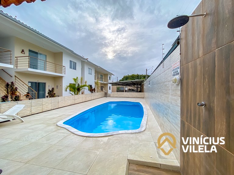 Apto Térreo 2 quartos sendo 1 suite (ambos com ar), no Resid