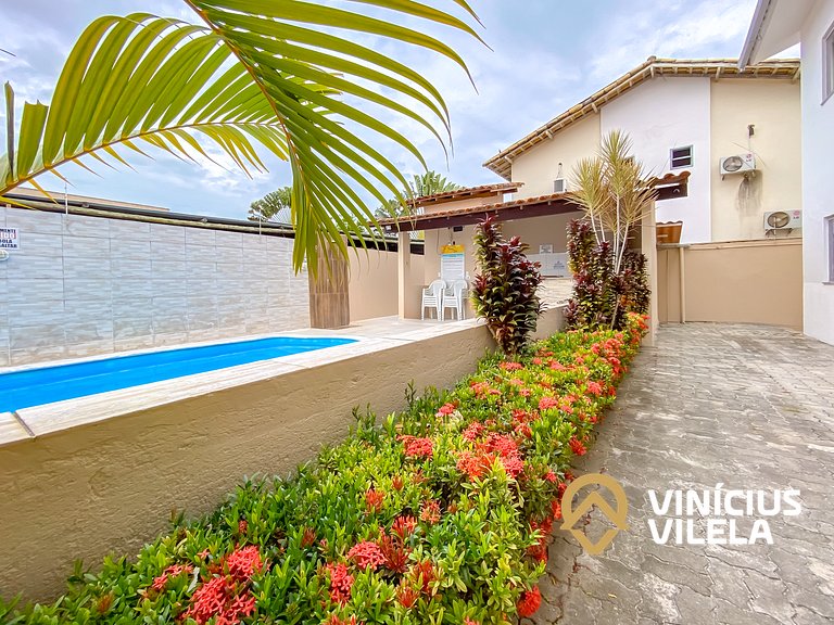 Apto Térreo 2 quartos sendo 1 suite (ambos com ar), no Resid