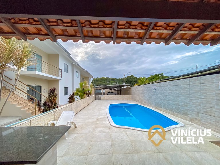 Apto Térreo 2 quartos sendo 1 suite (ambos com ar), no Resid