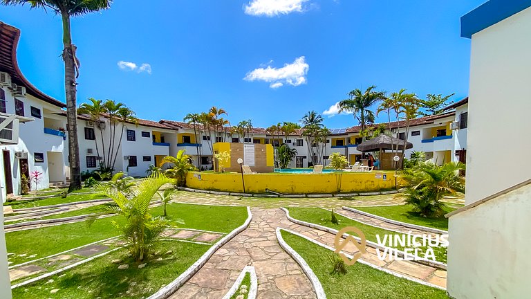 Apê Pavimento superior com 3 quartos (ambos com ar condicion