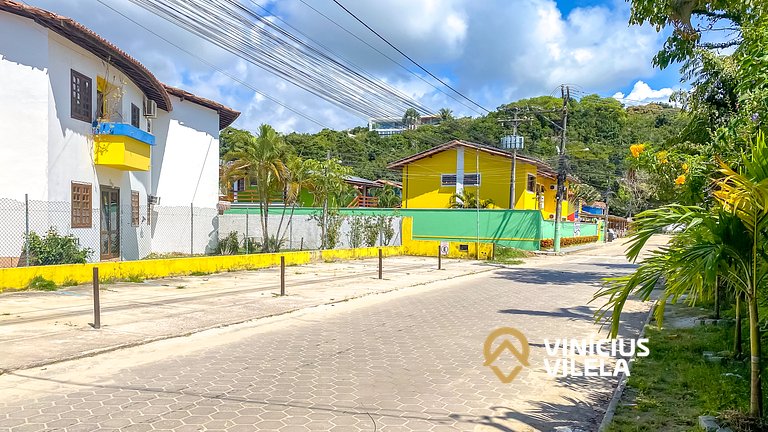 Apê Pavimento superior com 3 quartos (ambos com ar condicion