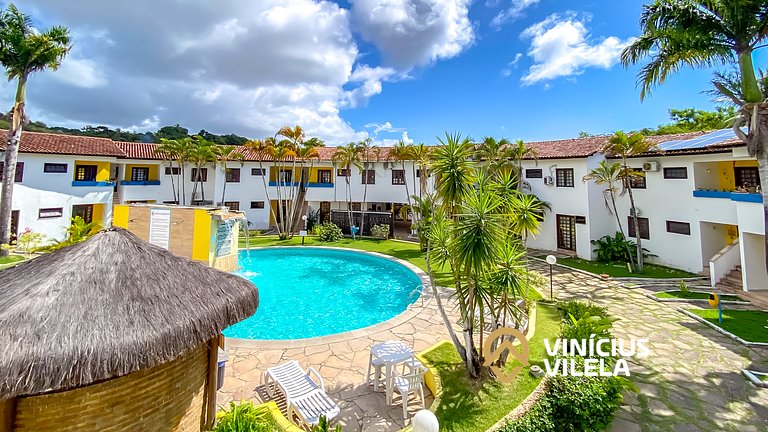 Apê Pavimento superior com 3 quartos (ambos com ar condicion