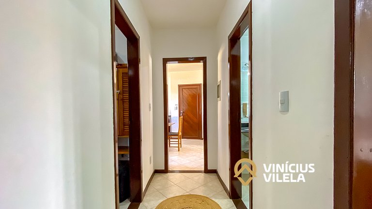 Apê Pavimento superior com 3 quartos (ambos com ar condicion