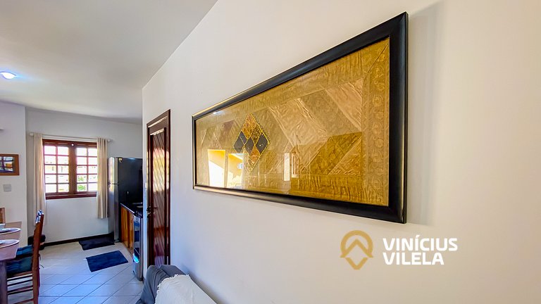 Apê Pavimento superior com 3 quartos (ambos com ar condicion