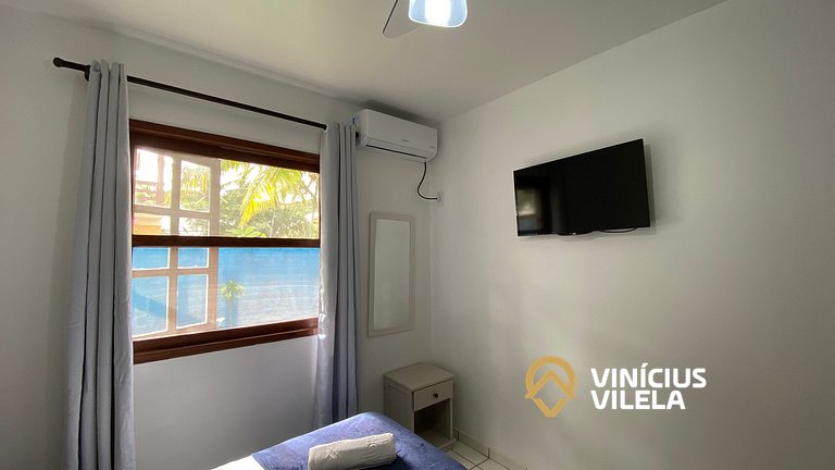 Apê térreo 2/4 próximo a praia de Taperapuã