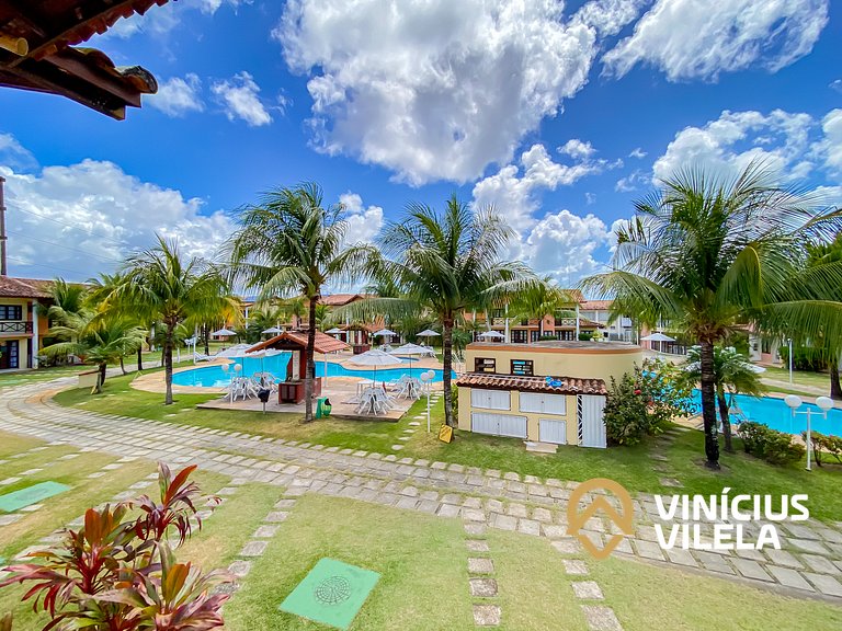 Casa com 3 suítes (todas com ar condicionado), internet 300M