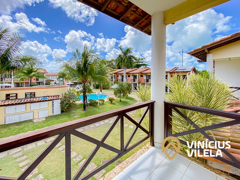 Casa com 3 suítes (todas com ar condicionado), internet 300M